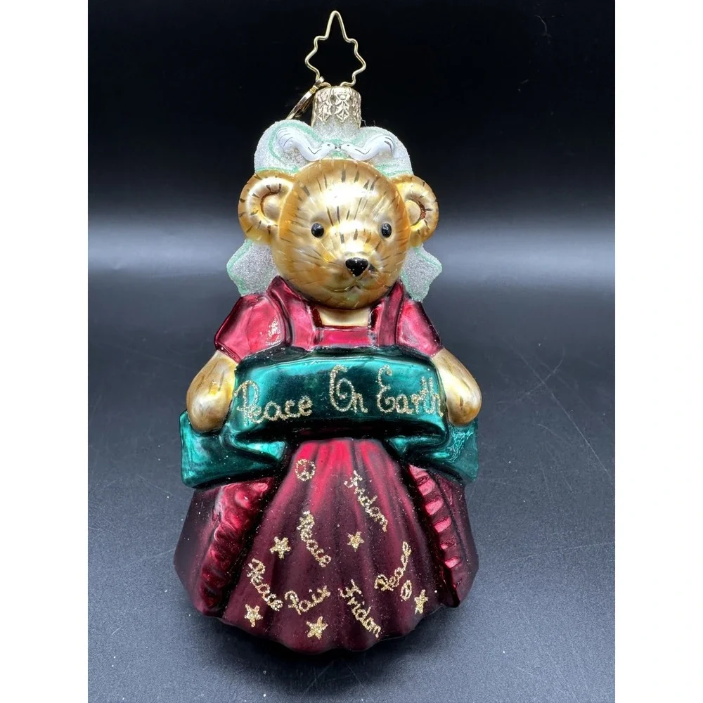 2010 CHRISTOPHER RADKO‎ MUFFY VANDER BEAR PEACE ON EARTH 1015219 5